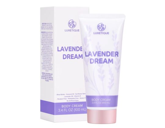 Recevez un échantillon gratuit de la crème Lavender Dream Body