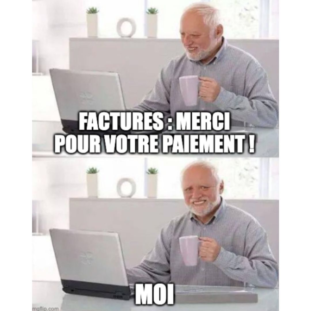Les factures sont payées, mais le sourire est forcé!
