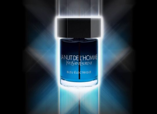 Échantillon du parfum YSL - La Nuit de L'Homme Bleu Électrique