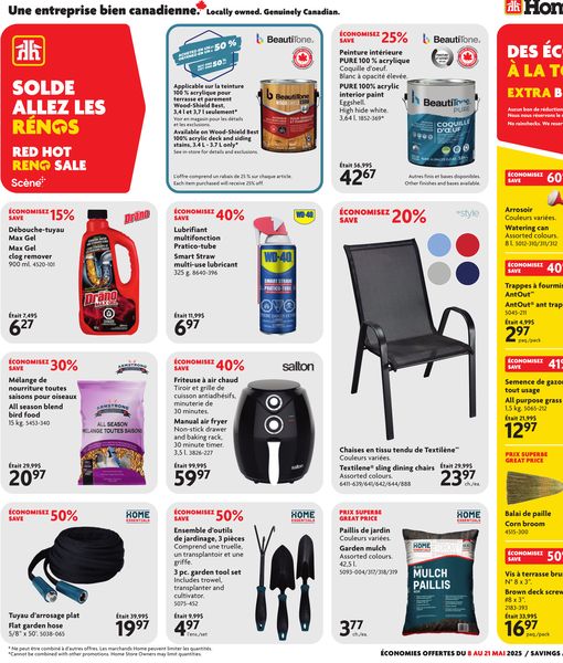 Circulaire Home Hardware du 8 au 21 mai 2025