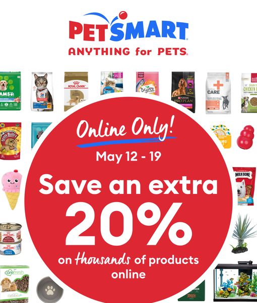 Circulaire PetSmart du 12 au 19 mai 2025