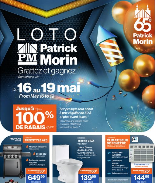Circulaire Patrick Morin du 15 au 21 mai 2025