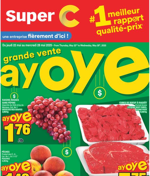Circulaire Super C du 22 au 28 mai 2025