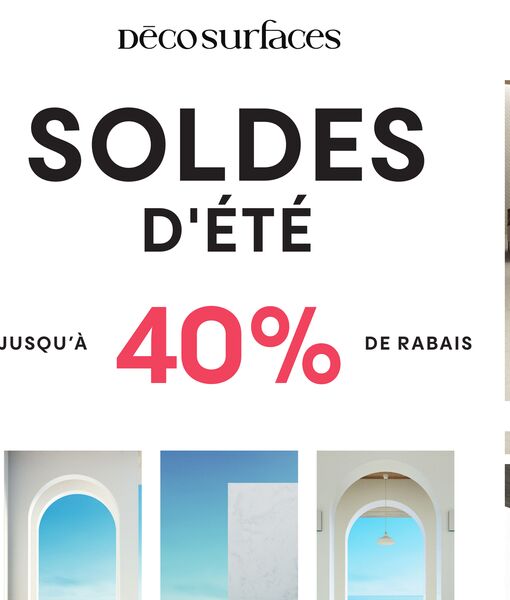 Circulaire Deco Surfaces du 11 juin au 13 juillet 2025