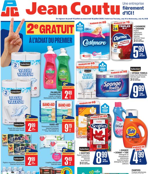 Circulaire Jean Coutu du 10 au 16 juillet 2025