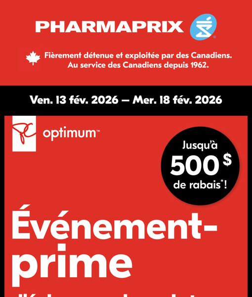 Circulaire Pharmaprix du 11 au 18 février 2026
