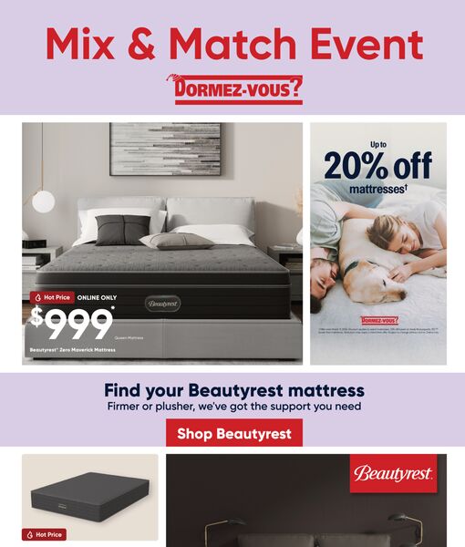 Circulaire Dormez-Vous du 18 février au 2 mars 2026