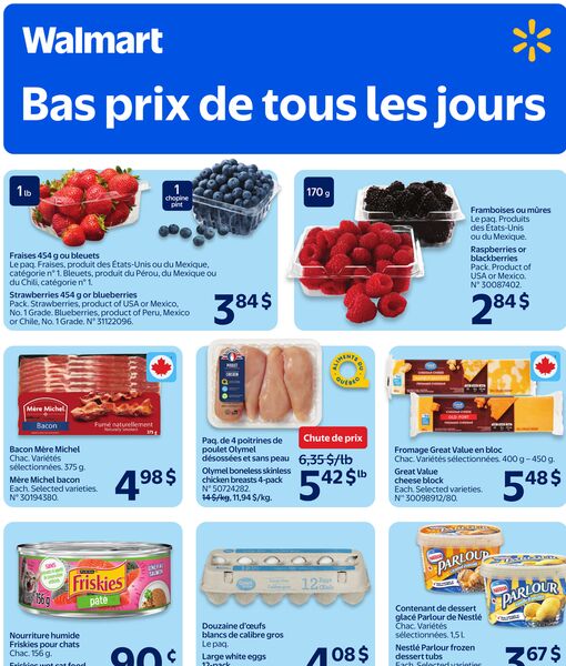 Circulaire Walmart du 12 au 18 février 2026