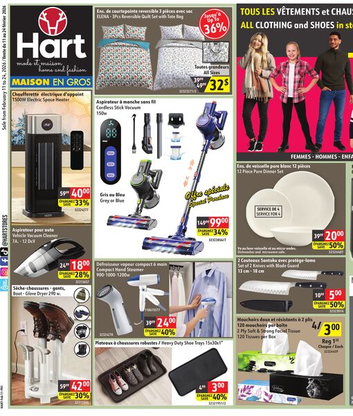 Circulaire Hart Stores du 11 au 24 février 2026