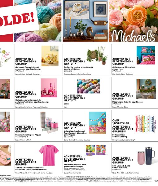 Circulaire Michaels du 13 au 19 février 2026