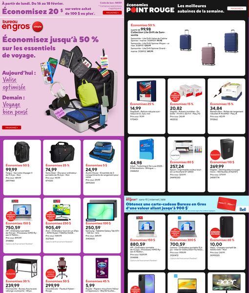 Circulaire Bureau en Gros du 13 au 19 février 2026