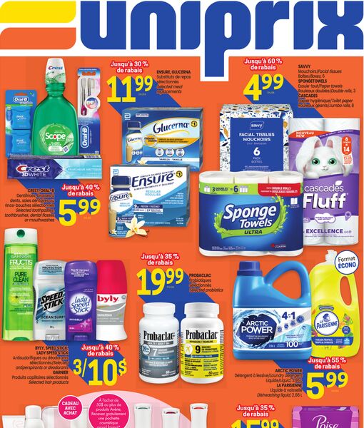 Circulaire Uniprix du 26 février au 4 mars 2026