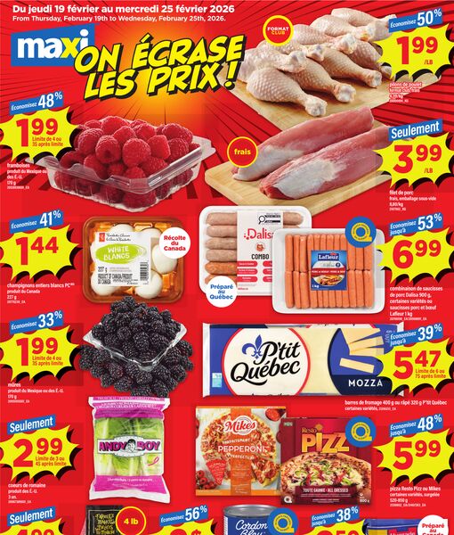 Circulaire Maxi du 19 au 25 février 2026
