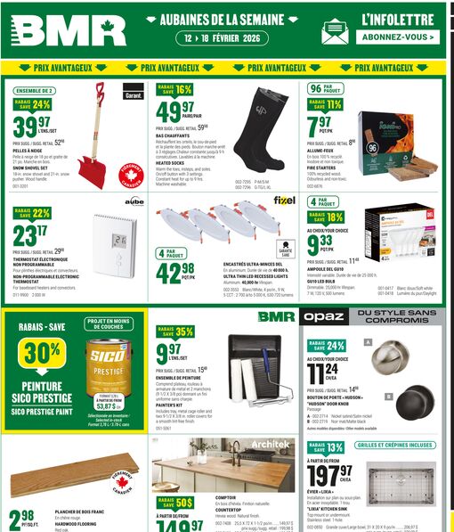 Circulaire BMR Le Groupe du 12 au 18 février 2026