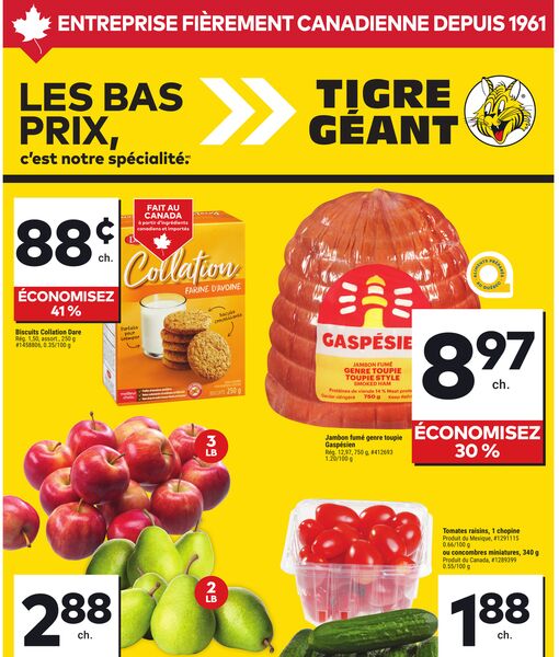 Circulaire Tigre Géant du 25 février au 3 mars 2026