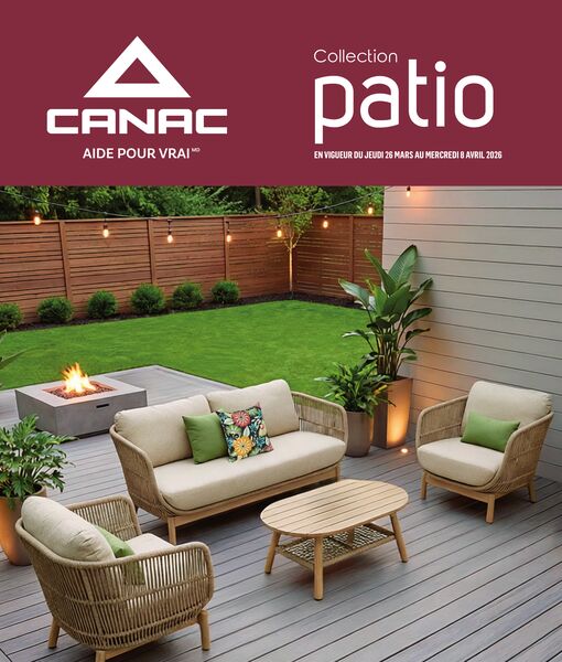 Circulaire Canac du 25 mars au 1 avril 2026