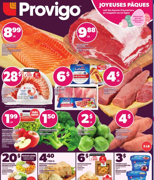 Circulaire Provigo du 2 au 8 avril 2026