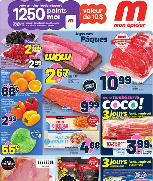 Circulaire Metro du 2 au 8 avril 2026