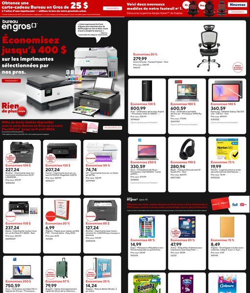 Circulaire Bureau en Gros du 20 au 26 mars 2026