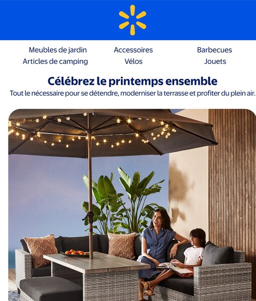 Circulaire Walmart du 26 février au 1 avril 2026