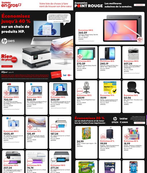 Circulaire Bureau en Gros du 27 mars au 2 avril 2026