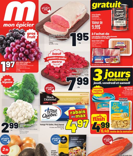 Circulaire Metro du 19 au 25 mars 2026