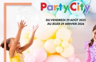 Circulaire Party City du 29 août 2025 au 26 mars 2026