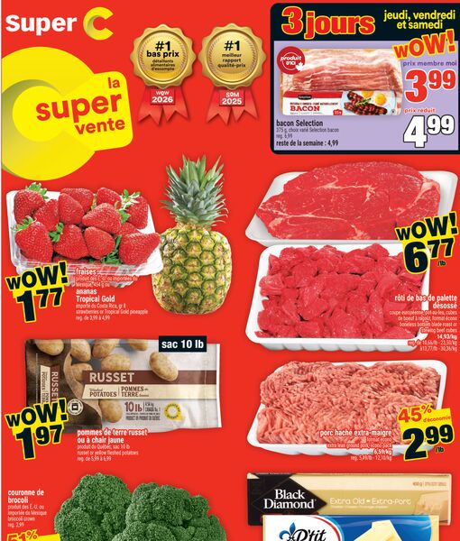Circulaire Super C du 26 mars au 1 avril 2026