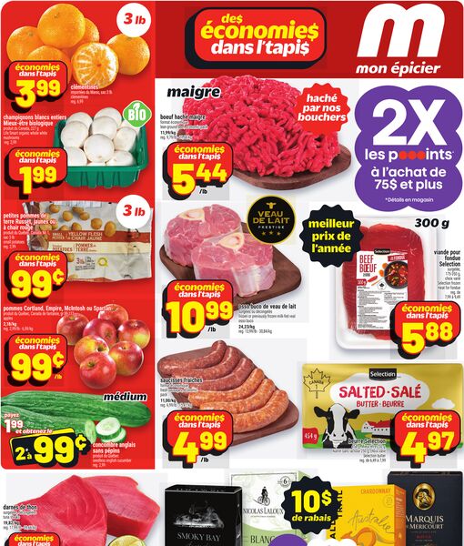 Circulaire Metro du 26 mars au 1 avril 2026