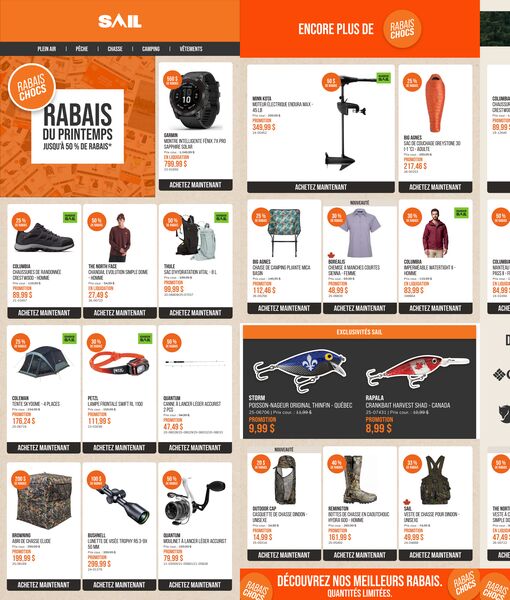 Circulaire SAIL du 30 mars au 12 avril 2026