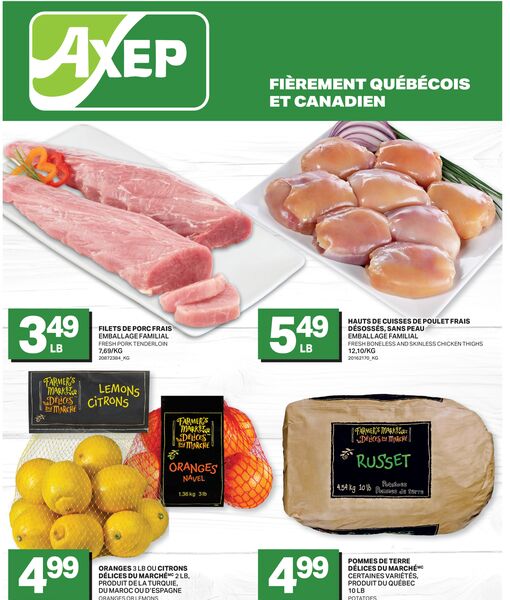 Circulaire Axep du 5 au 11 mars 2026