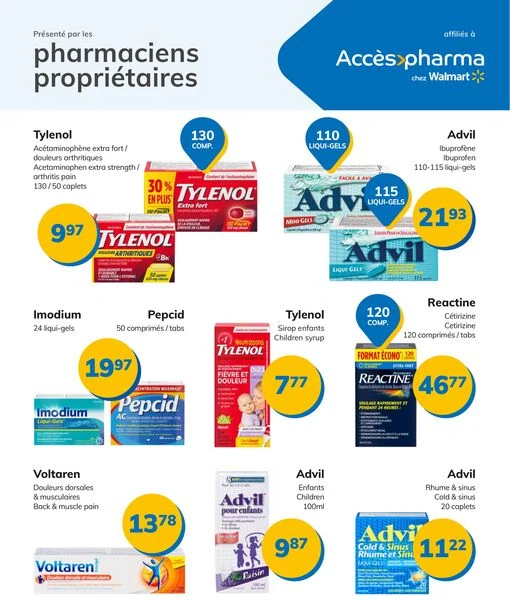 Circulaire Accès pharma du 12 au 25 mars 2026