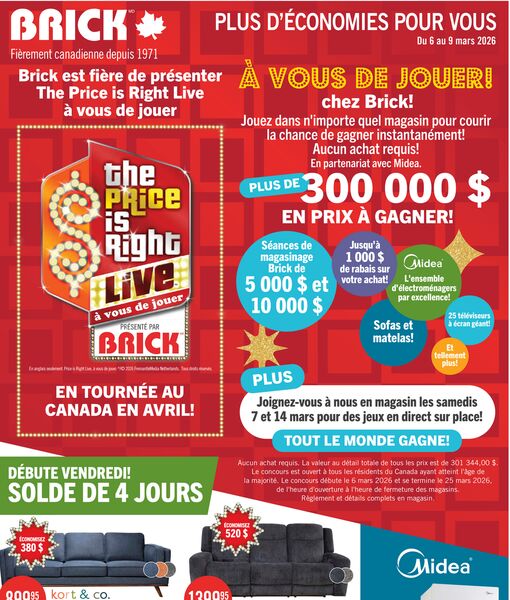 Circulaire Brick du 6 au 18 mars 2026