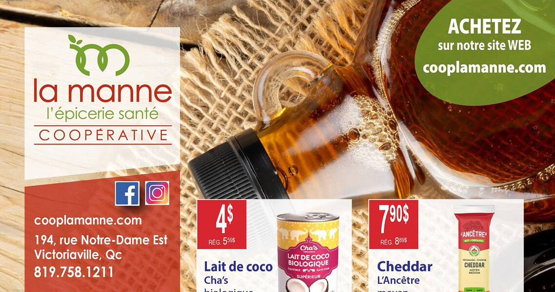 Circulaire Coop LaManne du 15 au 31 mars 2026