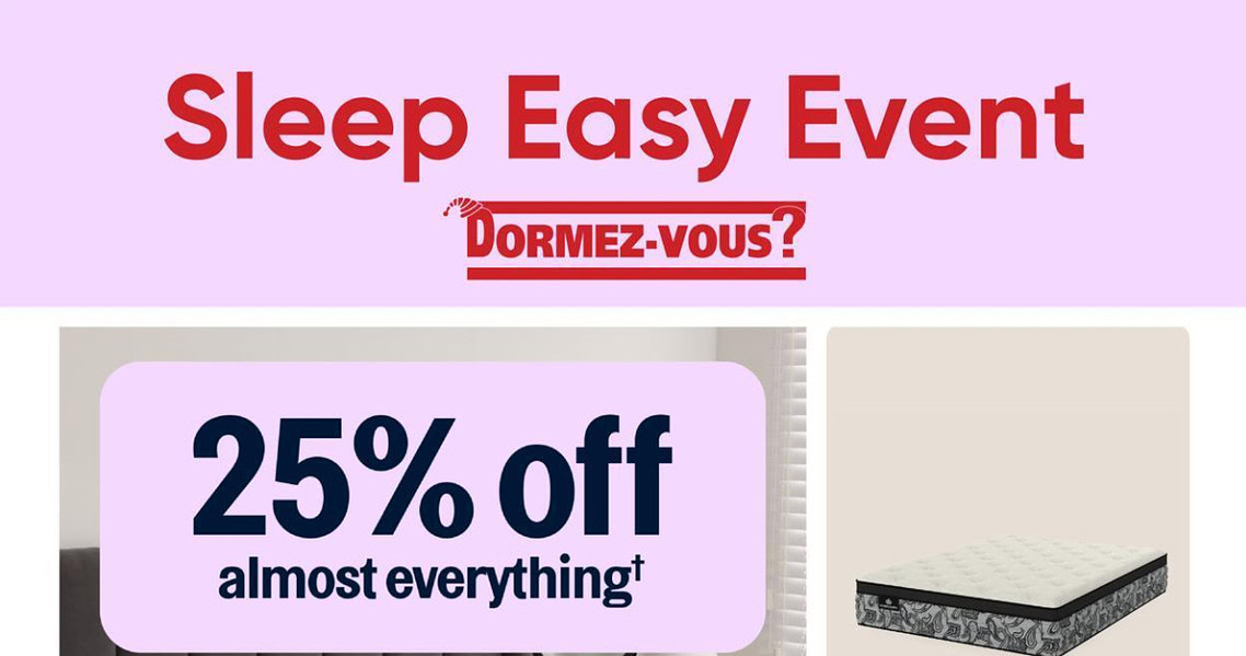 Circulaire Dormez-Vous du 18 au 24 mars 2026