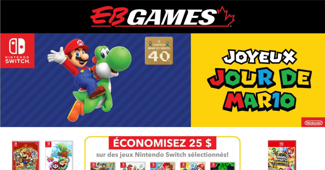 Circulaire GameStop du 6 au 15 mars 2026