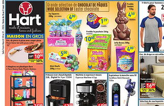 Circulaire Hart Stores du 18 au 31 mars 2026