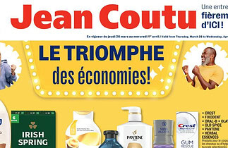 Circulaire Jean Coutu du 26 mars au 1 avril 2026