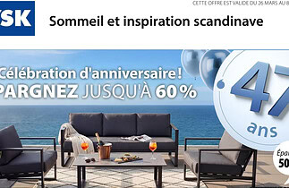 Circulaire JYSK du 26 mars au 8 avril 2026