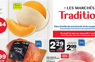 Circulaire Les Marchés Tradition du 26 mars au 1 avril 2026