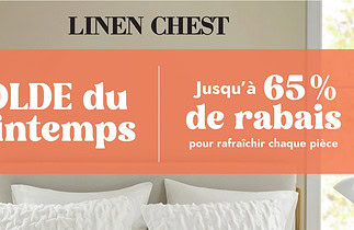 Circulaire Linen Chest du 25 mars au 19 avril 2026