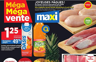 Circulaire Maxi du 2 au 8 avril 2026