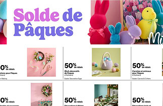 Circulaire Michaels du 27 mars au 2 avril 2026