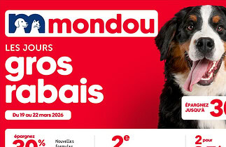 Circulaire Mondou du 19 au 22 mars 2026