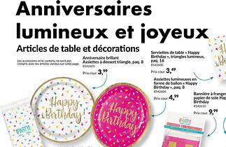 Circulaire Party City du 29 août 2025 au 26 mars 2026