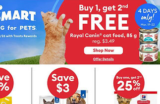 Circulaire PetSmart du 2 au 29 mars 2026
