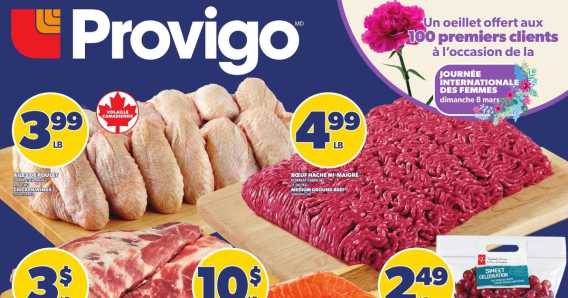 Circulaire Provigo du 5 au 11 mars 2026