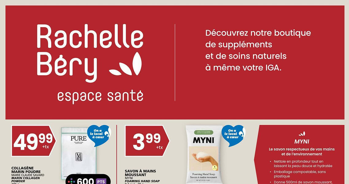 Circulaire Rachelle Béry du 26 mars au 1 avril 2026