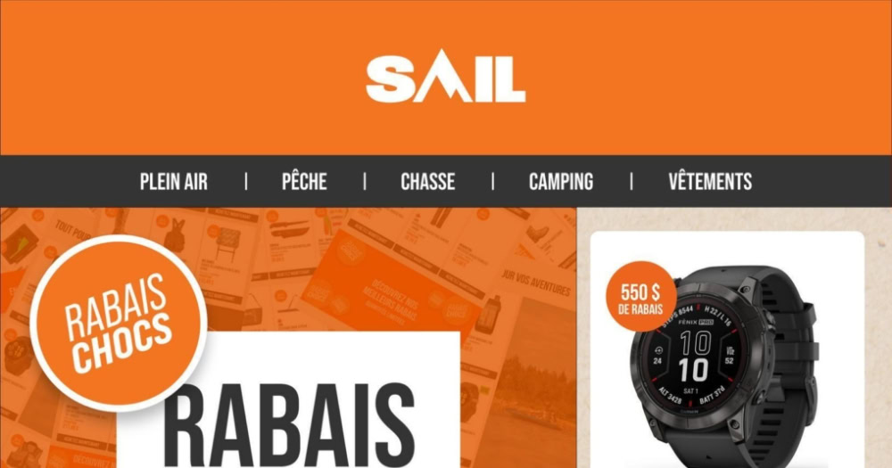 Circulaire SAIL du 30 mars au 12 avril 2026