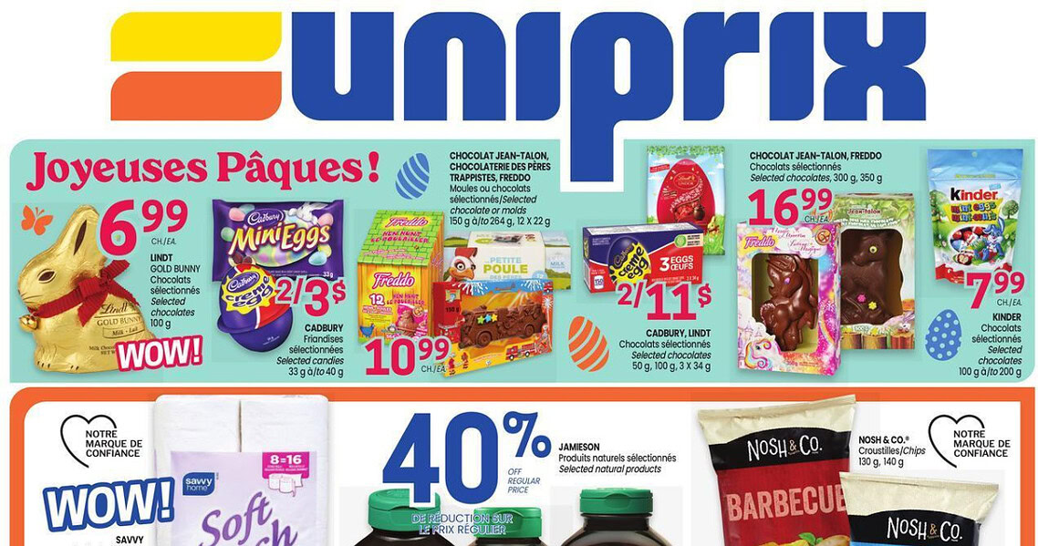 Circulaire Uniprix du 2 au 8 avril 2026